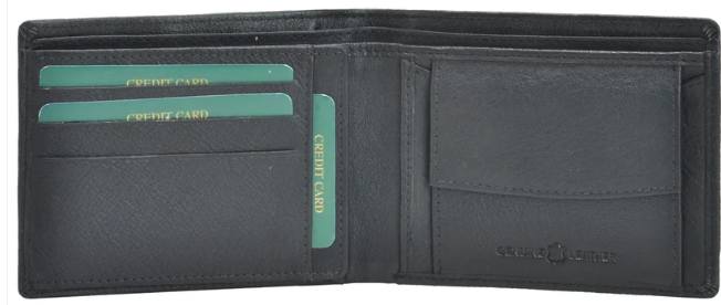 Portefeuille en cuir classique