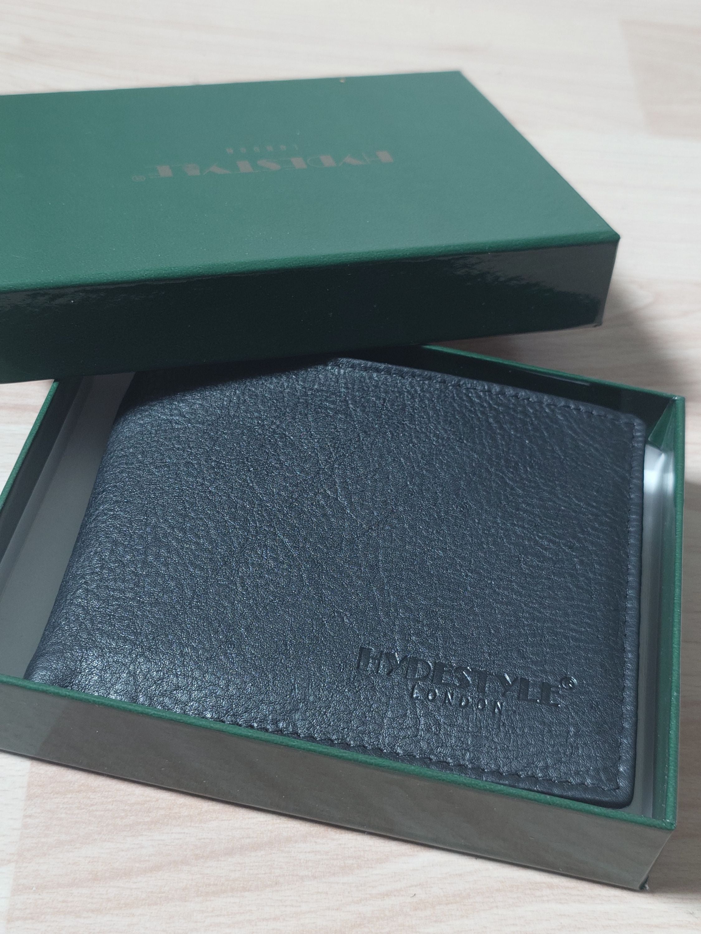 Portefeuille en cuir classique